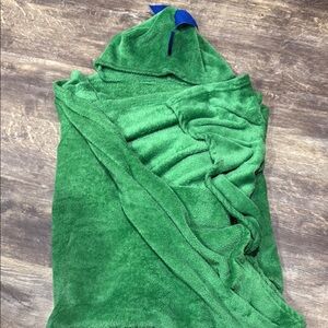 Green Hooded Blanket